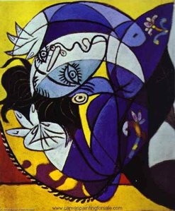 Girl On A Pillow — Pablo Picasso