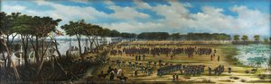 Landing Of The Argentine Army In Front Of The Trenches Of Curuzu — Cándido López, Realism
