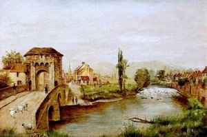 Monnow Bridge, Monmouth — John Arthur Evans