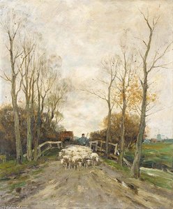 Bringing The Sheep Home