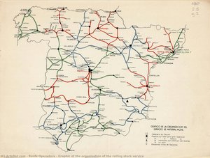 Graphic Of The Organisation Of The Rolling Stock Service — Renfe Operadora