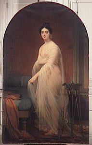 Jeune grecque sortant du bain