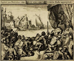 Innemen Van Damiaten — Romeyn De Hooghe