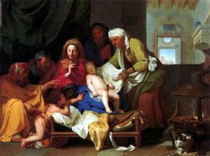 The Sleeping Child Jesus — Charles Le Brun