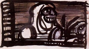 Project For The Reincarnation Of Father Ubu — Georges Rouault