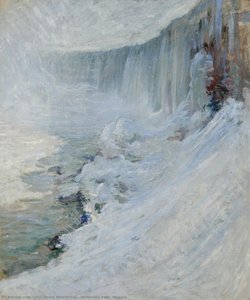 Horseshoe Falls, Niagara — John Henry Twachtman, American Impressionism