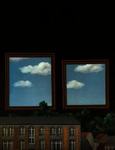 The Walk Of Lovers — René Magritte, Surrealist Painting
