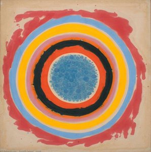 Inside — Kenneth Noland, Color Field Painting