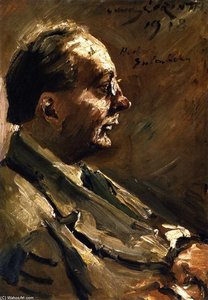 Portrait Of Herbert Eulenberg — Lovis Corinth, German Expressionism