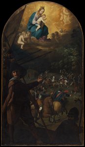 Battle Between Christians And Muslims At El Sotillo — Francisco De Zurbarán, Spanish Baroque