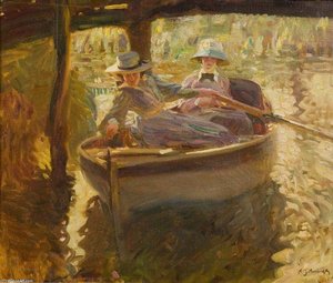 Idle Moments — Sir Alfred James Munnings