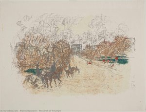 Der Triumphbogen — Pierre Bonnard