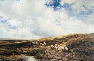 Sheep On The Fells — Edmund Morison Wimperis