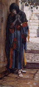 The Repentant Magdalene — Jacques Joseph Tissot, Academic Realism