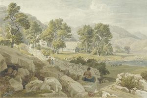 Nant Guinion, Caernarvonshire, North Wales — Joshua Cristall