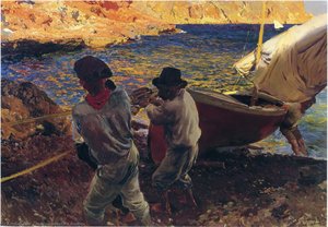 Fin Del Día, Jávea — Joaquín Sorolla Y Bastida