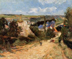 Street, Osny — Eugène Henri Paul Gauguin, Post-impressionism