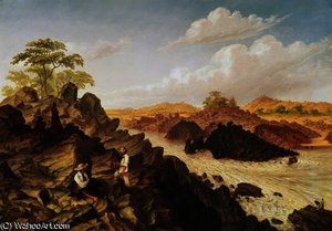 Shibadda Or Two Channel Rapid Above Kabrasa — Thomas Baines