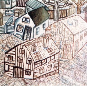 Houses — Pavel Filonov