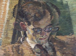 Young Man With Spectacles — Evan Walters