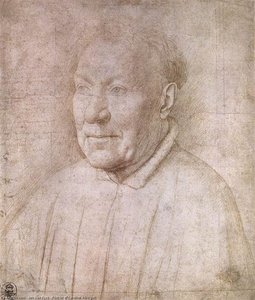 Portrait Von Kardinal Albergati — Jan Van Eyck