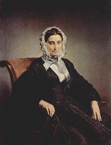 Portrait Of Teresa Borri — Francesco Hayez