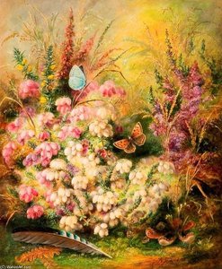 Heath, Heather, Furze And Sundew — Albrecht Dürer, Impressionistic Landscape