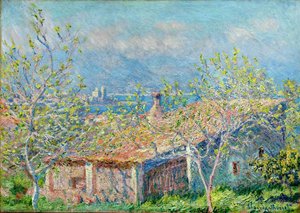 Gardener's House At Antibes — Claude Monet