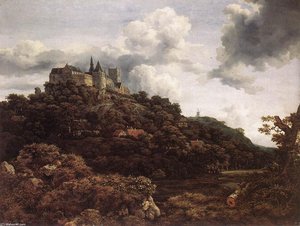 Bentheim Castle — Jacob Isaackszoon Van Ruisdael