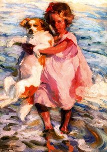 Girl With Dog — José Mongrell Torrent