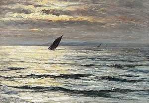 Sunset Over The Sea — Joseph Henderson