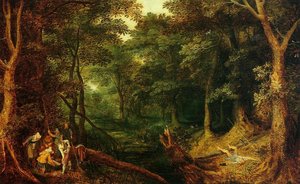Ambush In The Woods — Jan Brueghel The Elder
