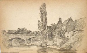 Canal Schleissheim — John Ottis Adams