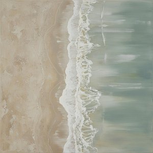 Ephemeral Tides Of Sand And Sage: A Singular Meditative Coastal Study — Laurent Roche