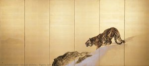 Tigers (left Screen) — Ohashi Uichiro