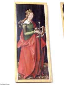 Saint Catherine Of Alexandria — Hans Baldung