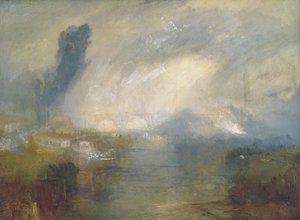 Die Themse Oberhalb Der Waterloo Bridge — J.m.w. Turner, Romantik