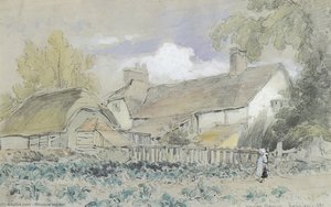 Farm House At Basildon, England — Winslow Homer, American Realism