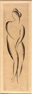 Female Nude, Standing