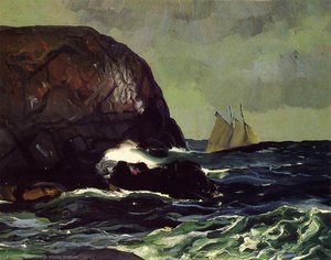 Beating Out To Sea — George Wesley Bellows, Realism