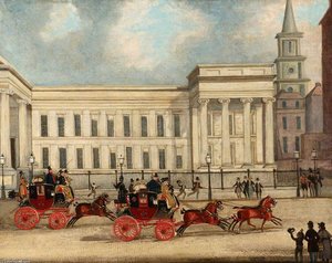 The Royal Mail's Departure From The General Post Office — James Pollard