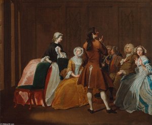 The Harlowe Family, From Samuel Richardson's — Joseph Highmore