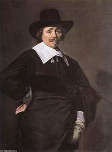 Portrait Of A Standing Man — Frans Hals I