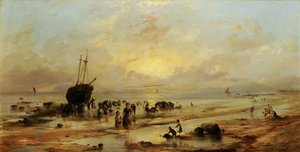 The Sands, Vessels On The Rocks — William Muir