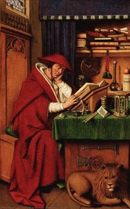 Saint Jerome In His Study — Jan Van Eyck, Early Netherlandish Painting