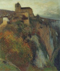 Saint Cirq Lapopie In Evening — Henri Jean Guillaume Martin