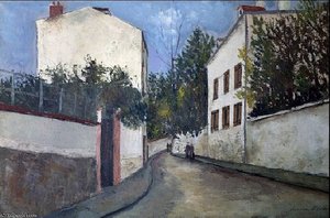 Strada A Sannois — Maurice Utrillo