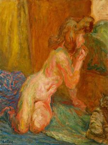Nude In The Firelight — Henryk Gotlib