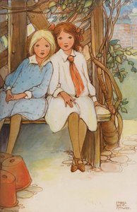 Illustration for The Old Pincushion ( 'I know', said Phillippa quietly. )