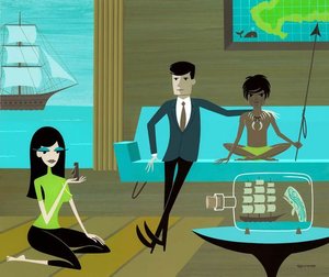 Queequeg — Josh Agle (shag)